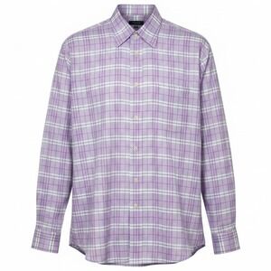 Burberry Shirt Mens Large London Brit Icon Nova Check Sport Button Designer